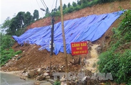 Mưa trên diện rộng gây ngập lụt, sạt lở đất ở Lào Cai 
